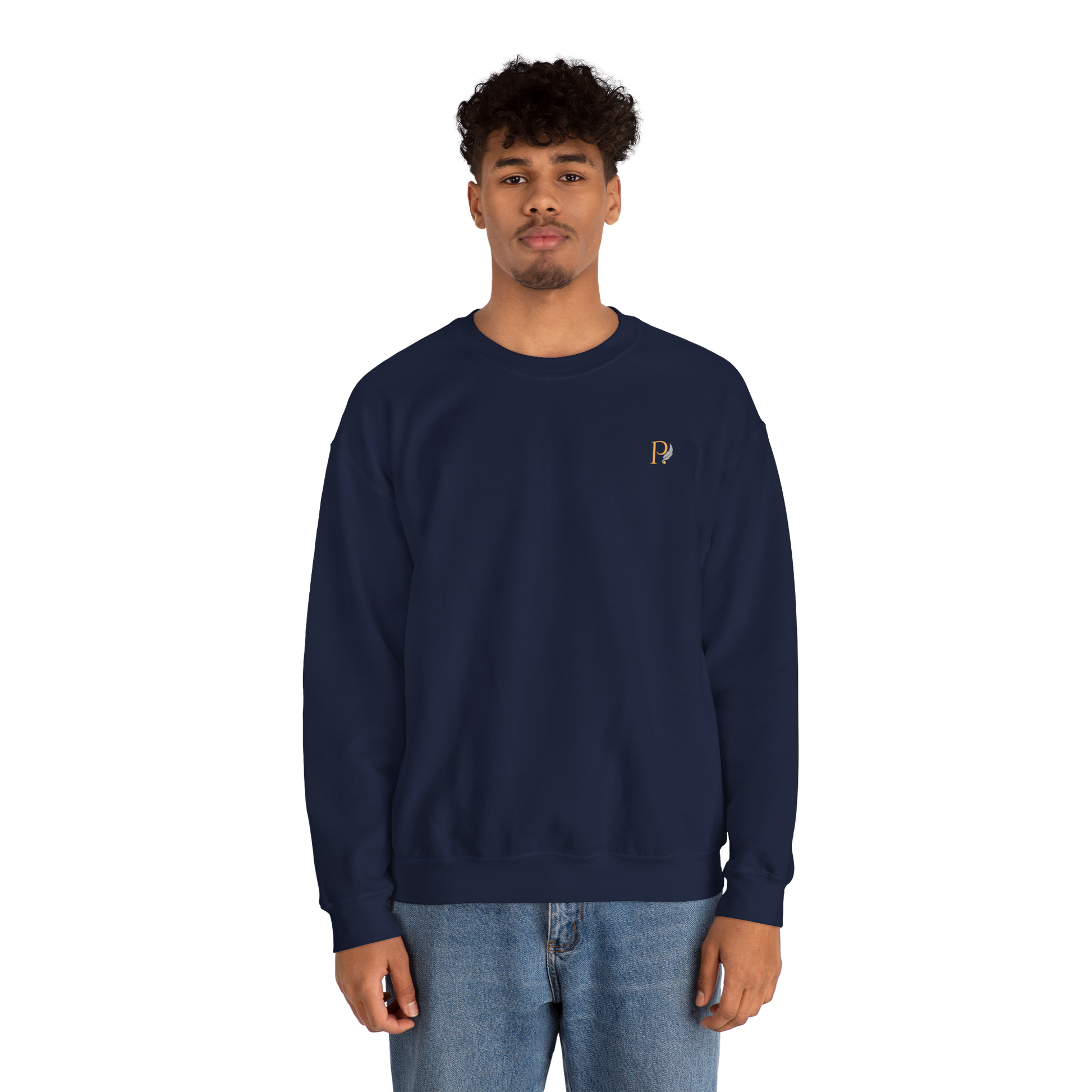 001 Heavy Blend™ Crewneck Sweatshirt | Casuals by Prakasha.